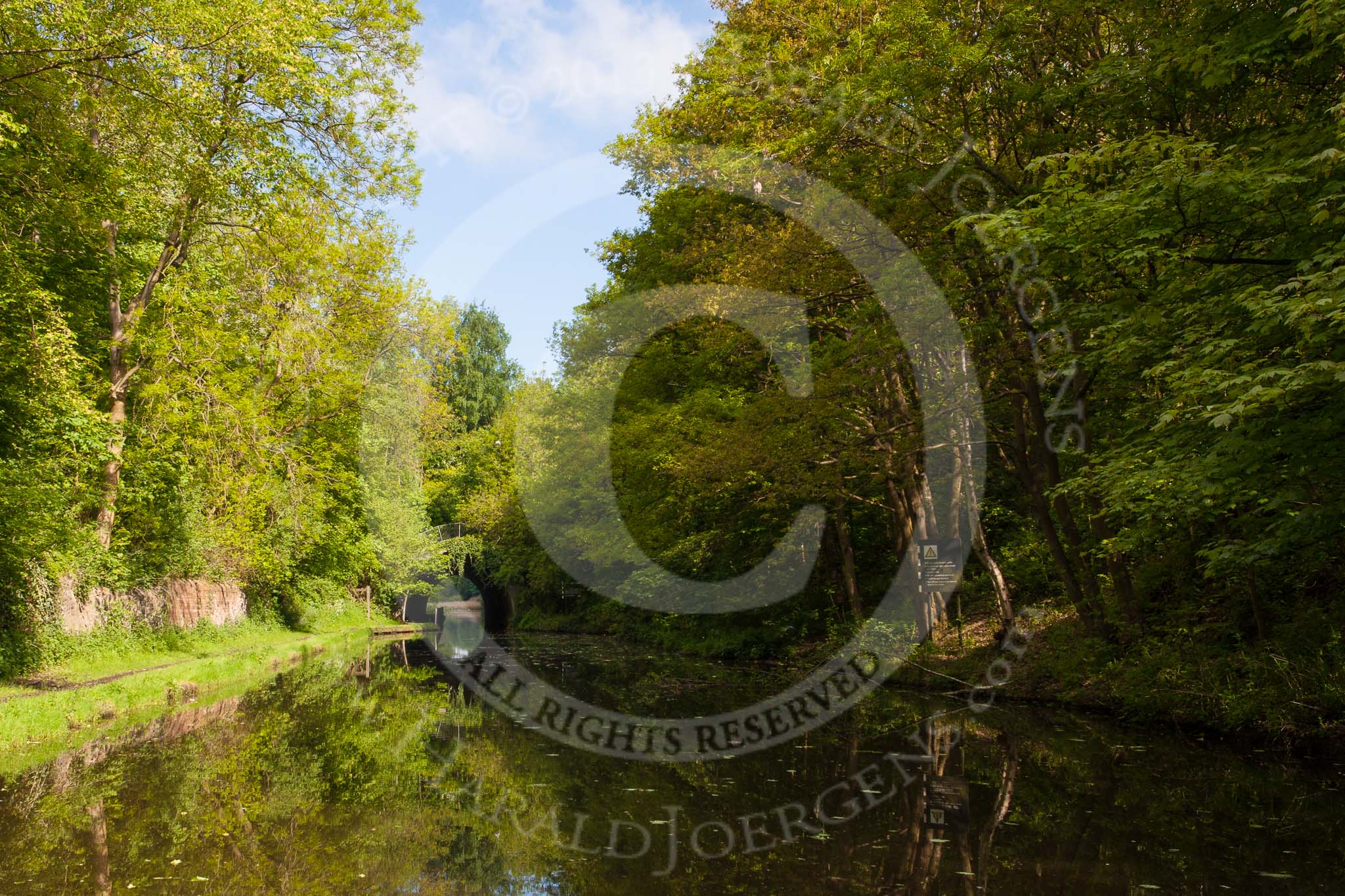 BCN Marathon Challenge 2013: The Old Main Line between the junction with the Engine Brach and the Summit Tunnel, with the short Summit Tunnel ahead..
Birmingham Canal Navigation,


United Kingdom,
on 25 May 2013 at 09:32, image #107