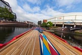 BCN Marathon Challenge 2013: NB "Felonious Mongoose", at Old Street Junction in the centre of Birmingham, minutes before the start of the BCN Marathon Challenge. On the right the NIA Birmingham, the National Indoor Arena..
Birmingham Canal Navigation,


United Kingdom,
on 25 May 2013 at 07:55, image #26