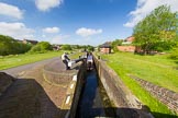 BCN Marathon Challenge 2013: Narrowboat "Felonious Mongoose" enterng Smethwick Top Lock on the BCN Old Main Line. On the left the towpath bridge over the Engine Arm..
Birmingham Canal Navigation,


United Kingdom,
on 25 May 2013 at 09:15, image #96