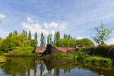 BCN Marathon Challenge 2013: The Titford Canal - the site of Langley Maltings, a (former?) BCN landmark and listed building that used to have tow loading basins on the right..
Birmingham Canal Navigation,


United Kingdom,
on 25 May 2013 at 11:38, image #162