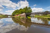 BCN Marathon Challenge 2013: Pudding Green Junction on the BCN New Main Line, where the Walsall Canal, on the right, meets the New Main Line..
Birmingham Canal Navigation,


United Kingdom,
on 25 May 2013 at 13:14, image #185