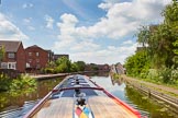 BCN Marathon Challenge 2013: The BCN Old Main Line close to Tividale Aqueduct, with a factory bridge for the basin of former soap works on the right..
Birmingham Canal Navigation,


United Kingdom,
on 25 May 2013 at 14:14, image #198