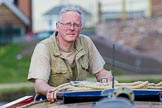 BCN Marathon Challenge 2013: Skipper Charley steering NB "Felonious Mongoose" along the Bradley Branch..
Birmingham Canal Navigation,


United Kingdom,
on 25 May 2013 at 16:44, image #245