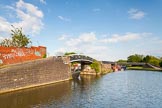 BCN Marathon Challenge 2013: The BCN New Main Line in Tipton, below Factory Locks. The boatyard on the left uses the remains of a former railway interchange basin..
Birmingham Canal Navigation,


United Kingdom,
on 25 May 2013 at 18:17, image #269