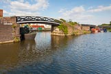 BCN Marathon Challenge 2013: The BCN New Main Line in Tipton, below Factory Locks. The boatyard on the left uses the remains of a former railway interchange basin..
Birmingham Canal Navigation,


United Kingdom,
on 25 May 2013 at 18:17, image #270