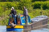BCN Marathon Challenge 2013: Ex-British Waterways working boat "Atlas" on the way to the finish of the BCN Marathon Challenge at Longwood Junction on the Daw End Branch..
Birmingham Canal Navigation,


United Kingdom,
on 26 May 2013 at 14:03, image #413
