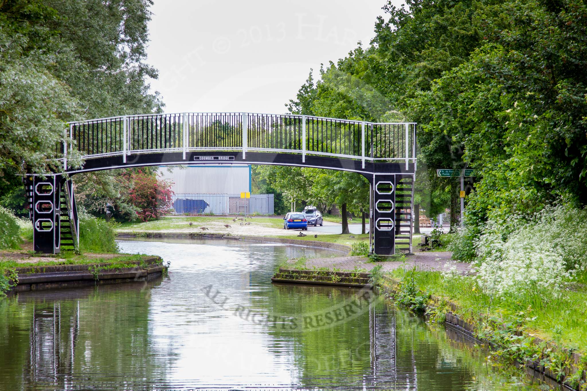 BCN Marathon Challenge 2014: Coombes Bridge, a foot bridge over the Dudley No 2 Canal close to the site of the former Coombes Wood Colliery.
Birmingham Canal Navigation,


United Kingdom,
on 25 May 2014 at 11:44, image #239