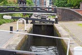 BCN Marathon Challenge 2014: The top lock of 13 Farmers Bridge Locks on the Birmingham & Fazeley Canal, taking the canal 81ft (27m) down to the 372' level..
Birmingham Canal Navigation,


United Kingdom,
on 23 May 2014 at 13:38, image #14