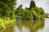 BCN Marathon Challenge 2014: Withymoor Island, Dudley No 2 Canal close to Bishtons Bridge. The canal arm on the left only looks like a very short arm, serving lime kilns. Is today's arm a newer development?.
Birmingham Canal Navigation,


United Kingdom,
on 25 May 2014 at 10:28, image #226
