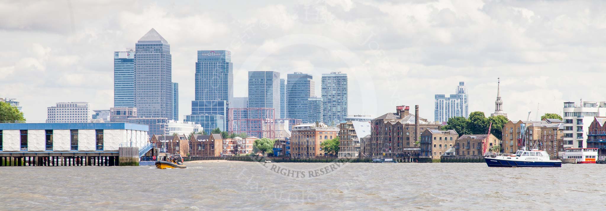 TOW River Thames Barge Driving Race 2014.
River Thames between Greenwich and Westminster,
London,

United Kingdom,
on 28 June 2014 at 13:34, image #254