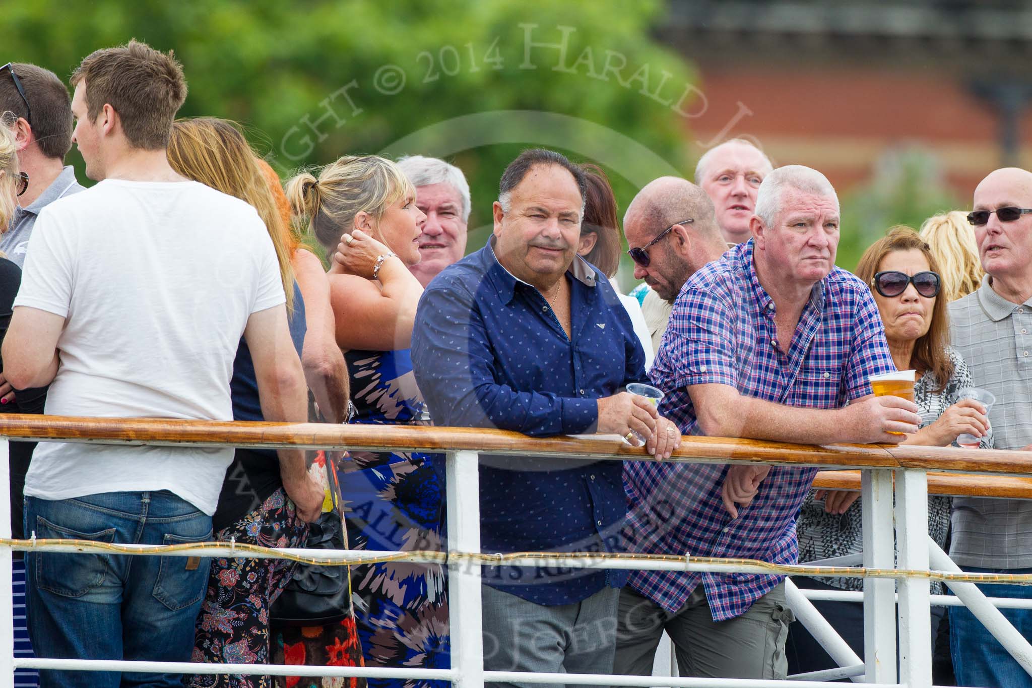 TOW River Thames Barge Driving Race 2014.
River Thames between Greenwich and Westminster,
London,

United Kingdom,
on 28 June 2014 at 14:10, image #380