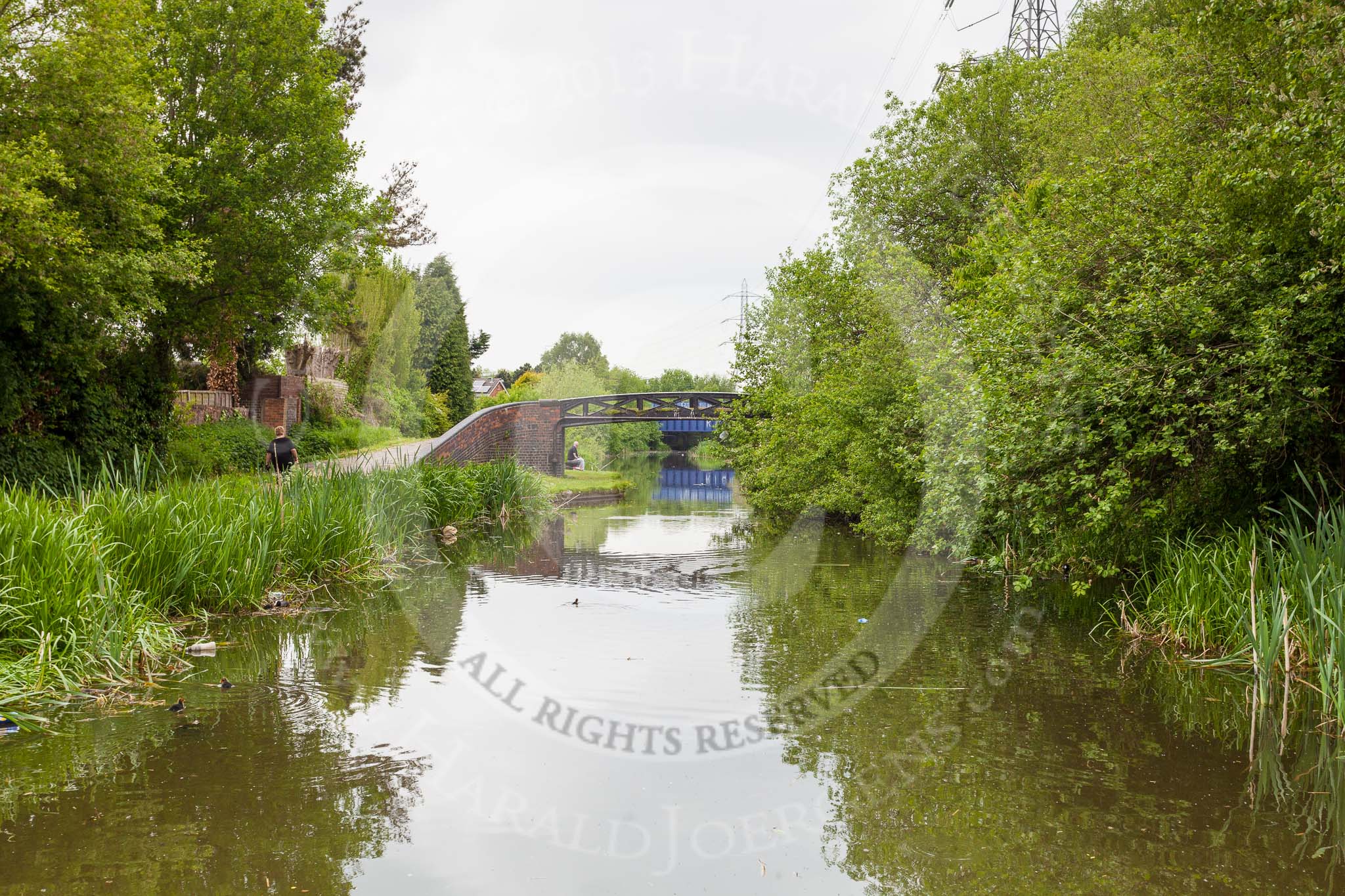 BCN 24h Marathon Challenge 2015: Footbridge on the Walsall Canal.
Birmingham Canal Navigations,



on 23 May 2015 at 15:31, image #122