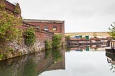 BCN 24h Marathon Challenge 2015: Old industry on the left, where a building seems to be in use despite a tree growing on the roof, at Icknield Port Loop. Ahead is the dam of Rotton Park Reservoir..
Birmingham Canal Navigations,



on 23 May 2015 at 08:49, image #16