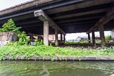 BCN 24h Marathon Challenge 2015: BCN scenery: Behind the motorway old industry on the left, newer industry on the right, and the remains of al older bridge that once spanned the canal under the motorway..
Birmingham Canal Navigations,



on 23 May 2015 at 11:40, image #92