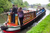 BCN 24h Marathon Challenge 2015: Historic narrowboat "Clover" passing "Felonios Mongoose" at Bromford Junction.
Birmingham Canal Navigations,



on 23 May 2015 at 12:27, image #101