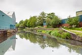 BCN 24h Marathon Challenge 2015: The Wednesbury Old Canal near Pudding Green Junction. The Izon Branch ued to be on the left, and the Union Branch on the right in front of the bridge.
Birmingham Canal Navigations,



on 23 May 2015 at 12:52, image #105
