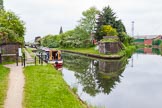 BCN 24h Marathon Challenge 2015: "Felonious Mongoose" at Ryders Green Junction. A footbridge spanned the canal, the brick structures on both sides of the canal remain.
Birmingham Canal Navigations,



on 23 May 2015 at 13:19, image #112