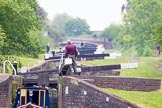 BCN 24h Marathon Challenge 2015: Ryders Green Locks on the Walsall Canal, the distances appear compressed because of the long lens used.
Birmingham Canal Navigations,



on 23 May 2015 at 14:23, image #117