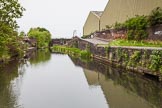 BCN 24h Marathon Challenge 2015: Horseley Fields Stop on the Wyrley & Essington Canal next to Horseley Fields Junction. There used to be a toll house next to the stop lock. The factory bridge on the right served steel works..
Birmingham Canal Navigations,



on 24 May 2015 at 08:15, image #165