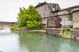 BCN 24h Marathon Challenge 2015: The entrance to a former basin with the GKN Sankey building on the Bradley Branch at Dudley Street (Banks Bridge).
Birmingham Canal Navigations,



on 24 May 2015 at 09:35, image #185