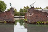 BCN 24h Marathon Challenge 2015: The canalside entrance to the CRT Bradley Workshops, where lock gates are built. The basin is part of a former canal loop that served Britannia Iron Works and Bradley Hall Bar Iron Works.
Birmingham Canal Navigations,



on 24 May 2015 at 09:53, image #187
