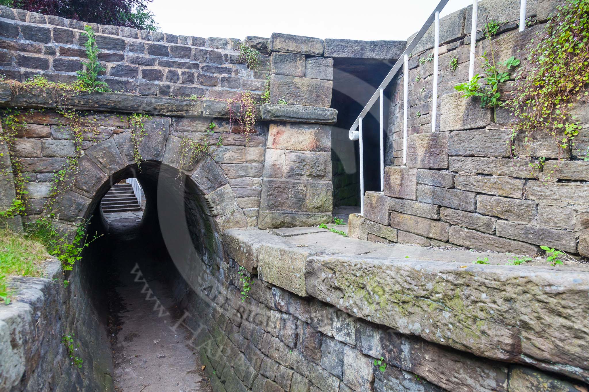 : The two tunnels at Marple lock 13 - the left one for the horse, the right one for the boatman..




on 03 July 2015 at 17:46, image #86