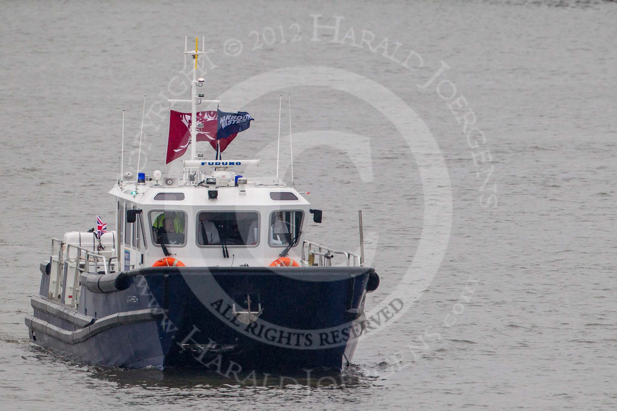 Thames Diamond Jubilee Pageant.
River Thames seen from Battersea Bridge,
London,

United Kingdom,
on 03 June 2012 at 16:05, image #517