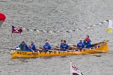 Thames Diamond Jubilee Pageant: PILOT GIGS,GIGS & CELTIC LONGBOATS-Watch & Pray (M50)..
River Thames seen from Battersea Bridge,
London,

United Kingdom,
on 03 June 2012 at 14:42, image #95