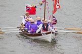 Thames Diamond Jubilee Pageant: SKIFFS & OTHER TRADITIONAL BOATS-Ska'lava'gr (M106)..
River Thames seen from Battersea Bridge,
London,

United Kingdom,
on 03 June 2012 at 14:42, image #99