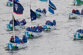 Thames Diamond Jubilee Pageant: COMMONWEALTH FLAGS-Sea Cadets..
River Thames seen from Battersea Bridge,
London,

United Kingdom,
on 03 June 2012 at 14:52, image #151