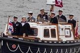 Thames Diamond Jubilee Pageant: VIPS-Trinity House No.1.Boast (V61)..
River Thames seen from Battersea Bridge,
London,

United Kingdom,
on 03 June 2012 at 14:55, image #162