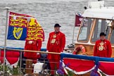 Thames Diamond Jubilee Pageant: VIPS-Havengore (V75)..
River Thames seen from Battersea Bridge,
London,

United Kingdom,
on 03 June 2012 at 15:01, image #196