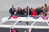 Thames Diamond Jubilee Pageant: VIPS- Sarpedon (V87)..
River Thames seen from Battersea Bridge,
London,

United Kingdom,
on 03 June 2012 at 15:07, image #236