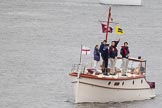 Thames Diamond Jubilee Pageant: DUNKIRK LITTLE SHIPS-Elvin (H25)..
River Thames seen from Battersea Bridge,
London,

United Kingdom,
on 03 June 2012 at 15:13, image #280