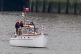 Thames Diamond Jubilee Pageant: DUNKIRK LITTLE SHIPS-Brown Owl (H39)..
River Thames seen from Battersea Bridge,
London,

United Kingdom,
on 03 June 2012 at 15:14, image #297