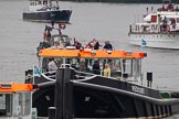 Thames Diamond Jubilee Pageant: TUGS-Redoubt (H49)..
River Thames seen from Battersea Bridge,
London,

United Kingdom,
on 03 June 2012 at 15:20, image #329