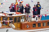 Thames Diamond Jubilee Pageant: MOTOR CRUISES/YACHTS- St.Joan (H82)..
River Thames seen from Battersea Bridge,
London,

United Kingdom,
on 03 June 2012 at 15:27, image #360