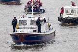 Thames Diamond Jubilee Pageant: PLA, MCA & EA VESSELS-Londinium I (W85)..
River Thames seen from Battersea Bridge,
London,

United Kingdom,
on 03 June 2012 at 15:31, image #374