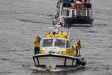 Thames Diamond Jubilee Pageant: WORKING BOATS-Flying Christine III (Guernsey) (H149)..
River Thames seen from Battersea Bridge,
London,

United Kingdom,
on 03 June 2012 at 15:35, image #403