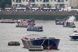 Thames Diamond Jubilee Pageant: NARROW BOATS..
River Thames seen from Battersea Bridge,
London,

United Kingdom,
on 03 June 2012 at 15:51, image #443