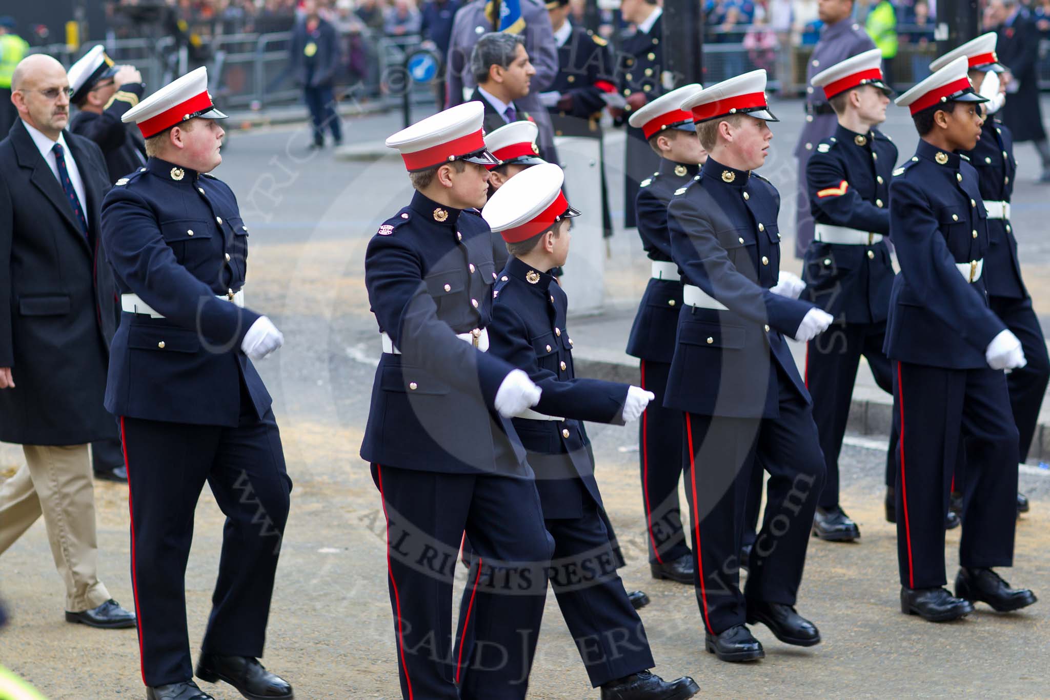 The Lord Mayor's Show 2011: Sea Cadet Corps (London Area).
Opposite Mansion House, City of London,
London,
-,
United Kingdom,
on 12 November 2011 at 11:53, image #542