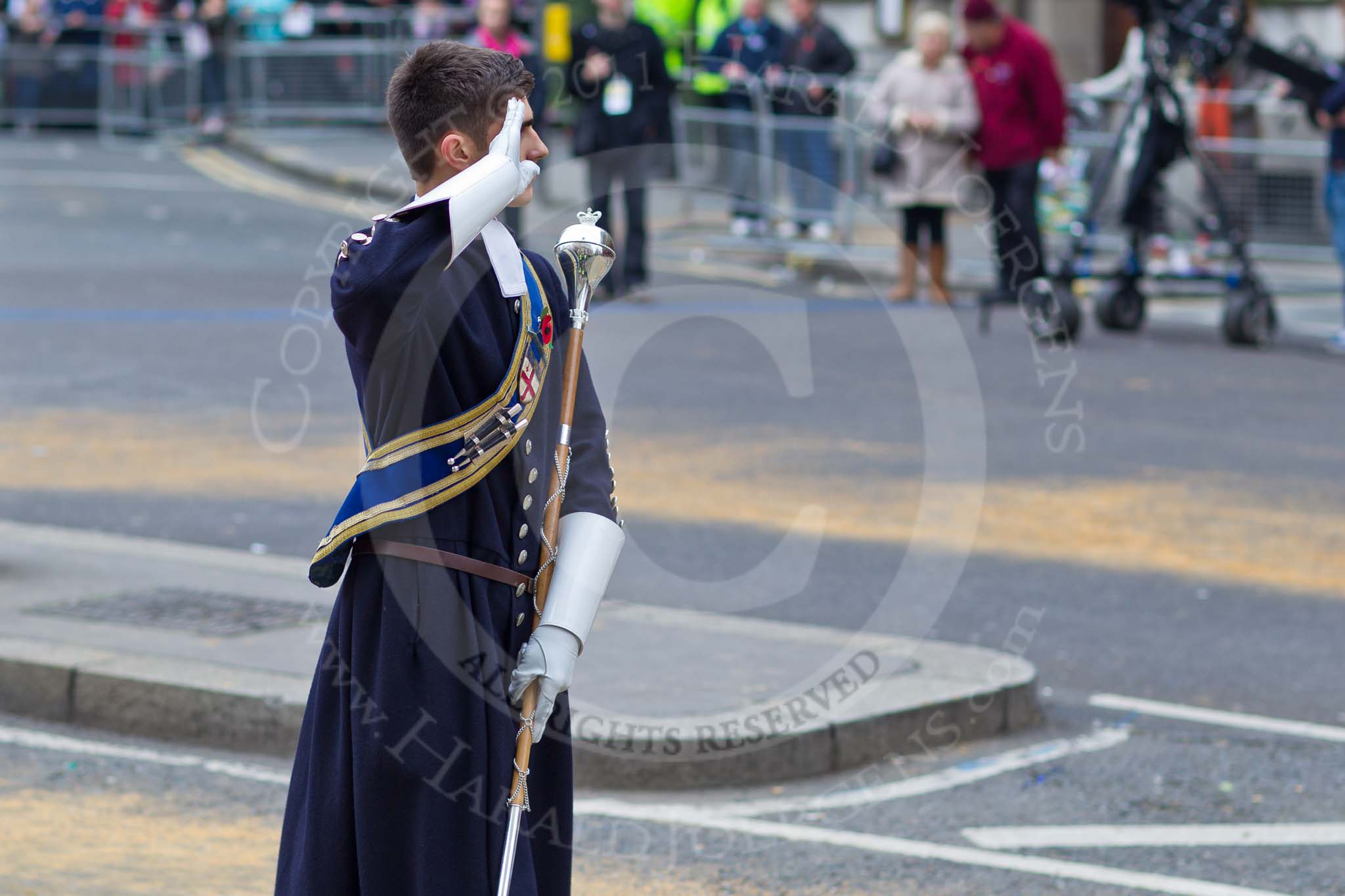 The Lord Mayor's Show 2011: Christ’s Hospital School Band (http://www.christs-hospital.org.uk/)..
Opposite Mansion House, City of London,
London,
-,
United Kingdom,
on 12 November 2011 at 12:10, image #709