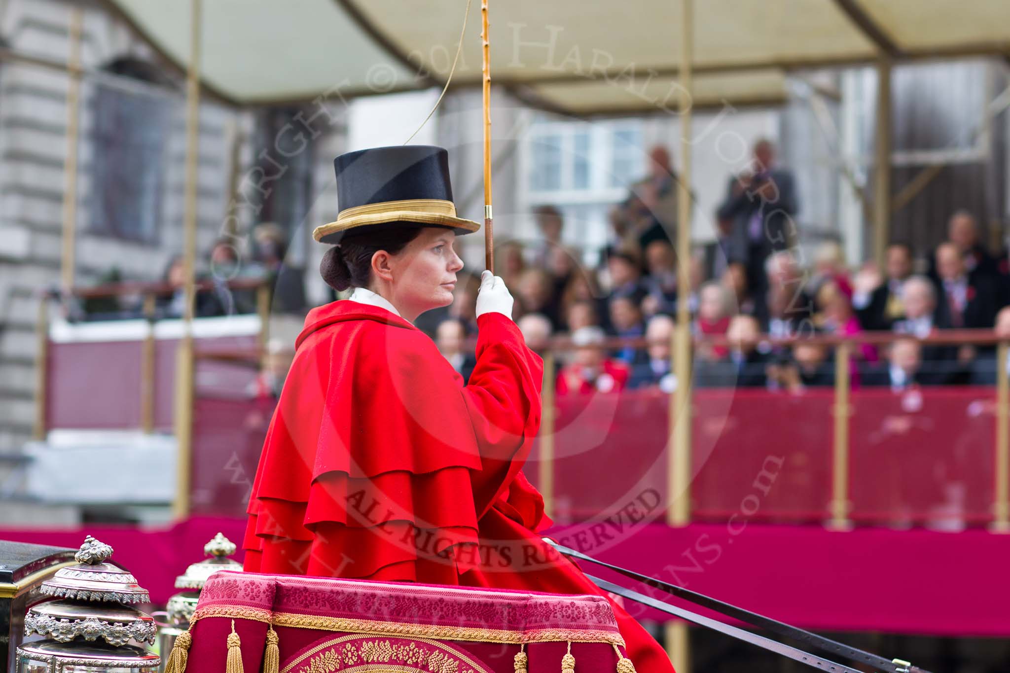 The Lord Mayor's Show 2011: One of the last carriages in the event, further information would be appreciated..
Opposite Mansion House, City of London,
London,
-,
United Kingdom,
on 12 November 2011 at 12:11, image #725