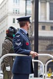 The Lord Mayor's Show 2011: The RAF Search and Rescue Helicopter Squadron, and 600 (City of London) Squadron Auxiliary Air Force, based at RAF Northolt..
Opposite Mansion House, City of London,
London,
-,
United Kingdom,
on 12 November 2011 at 11:13, image #172