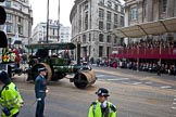 The Lord Mayor's Show 2011: The Worshipful Company of Paviors, here with an 86-years-old, 8-tons steam roller (http://www.paviors.org.uk/)..
Opposite Mansion House, City of London,
London,
-,
United Kingdom,
on 12 November 2011 at 11:16, image #194