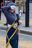 The Lord Mayor's Show 2011: The Band of 176 (Hove) Squadron Air Training Corps, here the Drum Major..
Opposite Mansion House, City of London,
London,
-,
United Kingdom,
on 12 November 2011 at 11:17, image #199