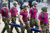 The Lord Mayor's Show 2011: B Company, 4 Para (4th Battalion, The Parachute Regiment, also known as the 'London Paras')..
Opposite Mansion House, City of London,
London,
-,
United Kingdom,
on 12 November 2011 at 11:27, image #299