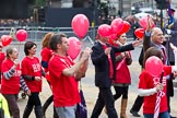 The Lord Mayor's Show 2011: The British Heart Foundation ith the 'Mending broken hearts' appeal (http://www.bhf.org.uk/research/mending-broken-hearts.aspx)..
Opposite Mansion House, City of London,
London,
-,
United Kingdom,
on 12 November 2011 at 11:48, image #504