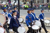 The Lord Mayor's Show 2011: London Massed Bugle Band..
Opposite Mansion House, City of London,
London,
-,
United Kingdom,
on 12 November 2011 at 11:57, image #571