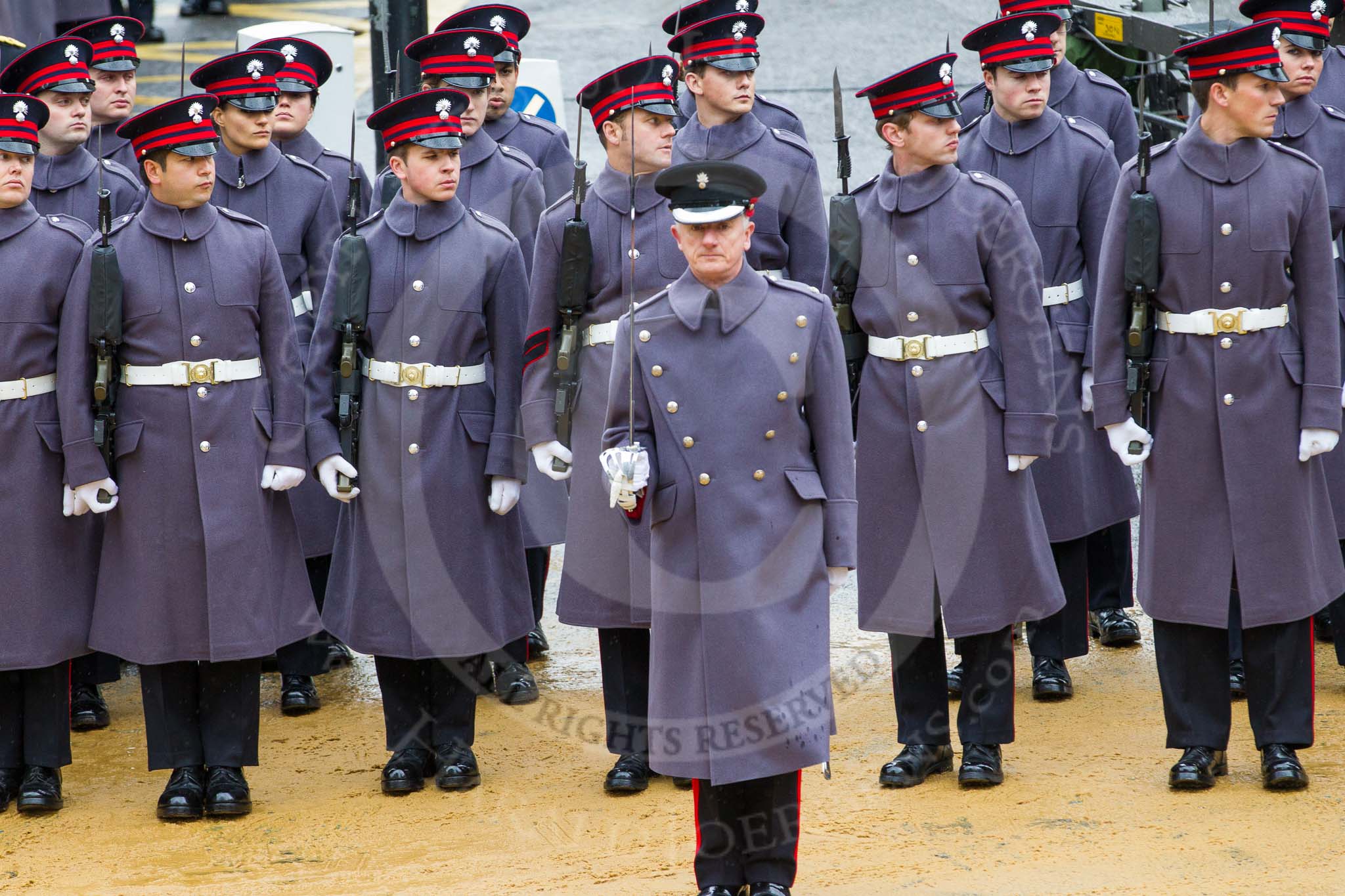 Lord Mayor's Show 2012: Entry 1, HAC, the Honourable Artillery Company..
Press stand opposite Mansion House, City of London,
London,
Greater London,
United Kingdom,
on 10 November 2012 at 10:17, image #51